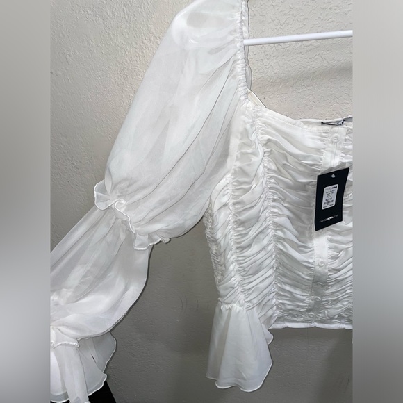 Fashion Nova Sadie Button Down Top - Picture 2 of 4